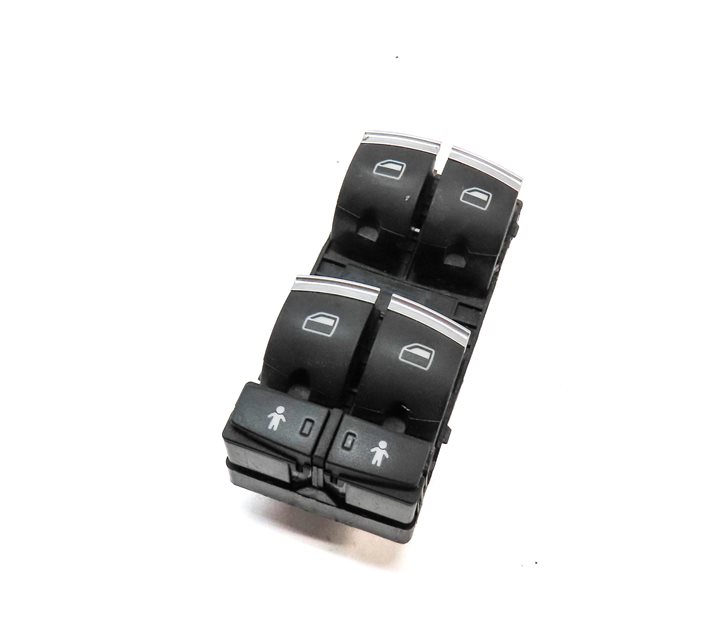 2011-2015 AUDI Q7 (4L) LEFT DRIVER MASTER POWER WINDOW SWITCH w/ CHILD LOCK — exact item pictured